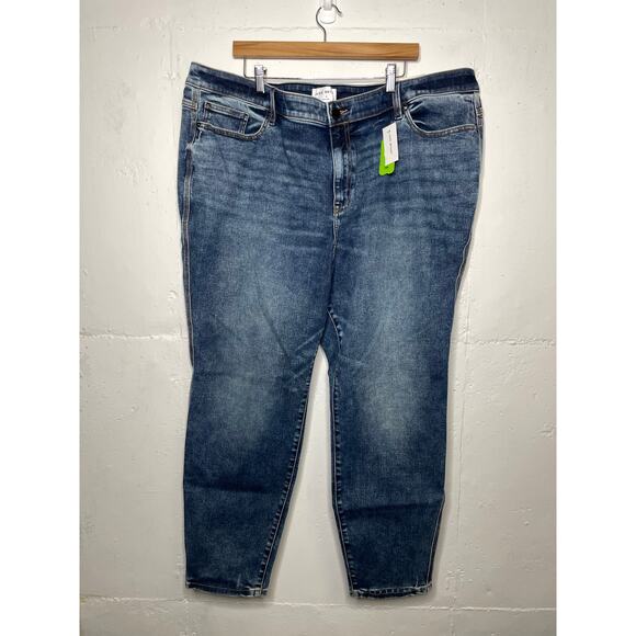 NEW Lane Bryant Body Icon Signature Fit Mid Rise 28 Denim Jeans - Picture 1 of 8